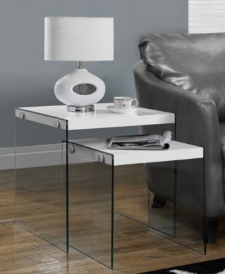 2 Piece Nesting Table Set