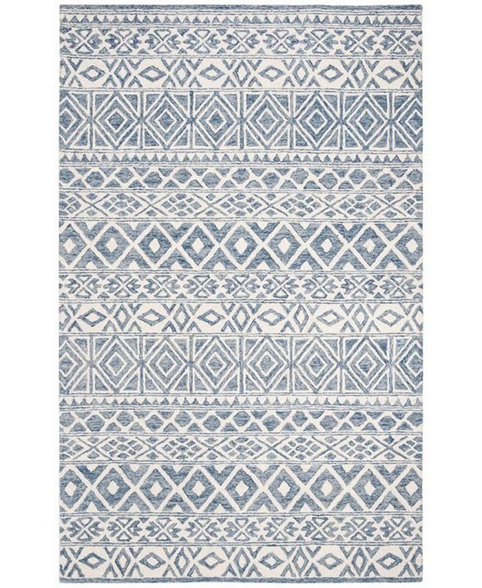 Lauren Ralph Lauren Theresa LRL6650A Ivory and Blue 4' X 6' Area Rug &  Reviews - Rugs - Macy's