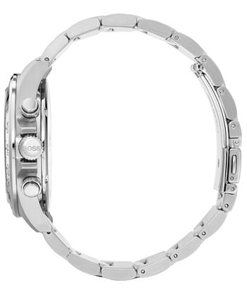 BOSS - Men's Chronograph Hero Stainless Steel Bracelet Watch 43mm
