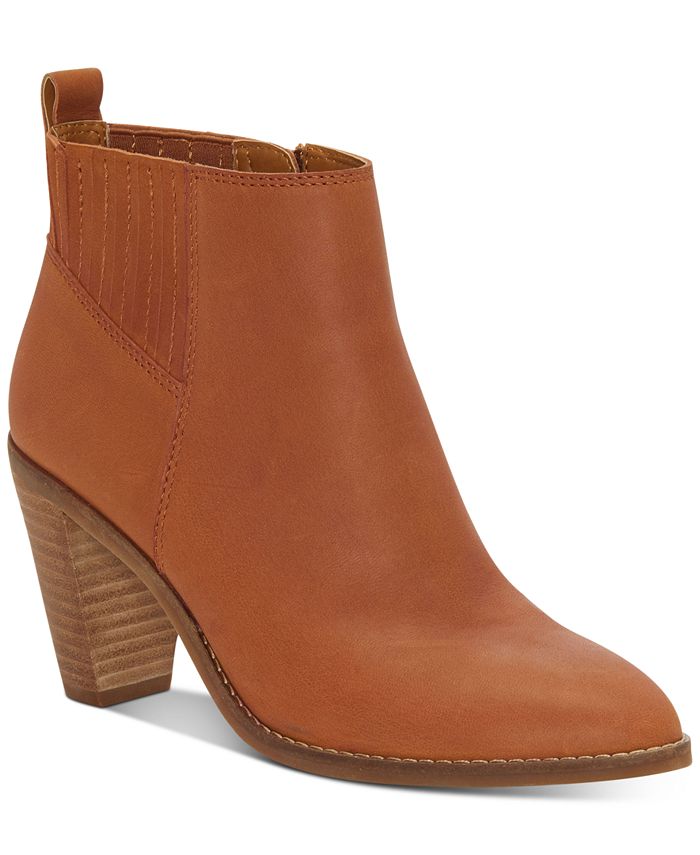 Lucky brand hotsell leather booties