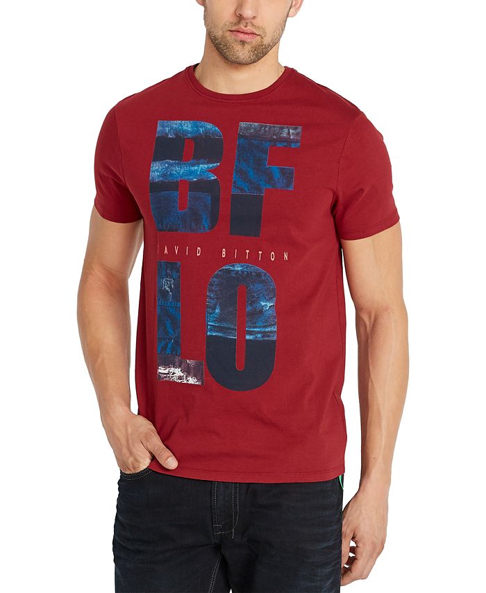 Buffalo David Bitton Men's Tugreen Logo Graphic T-Shirt - Macy's