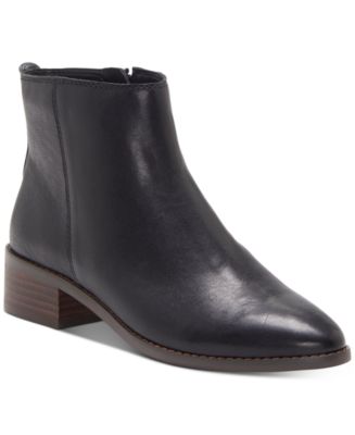 Lucky Brand Women s Lenree Leather Booties Macy s