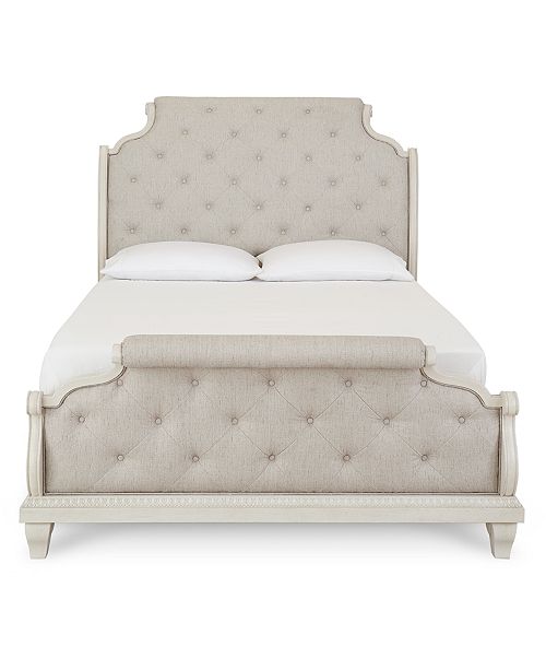 Klaussner Trisha Yearwood Jasper County Upholstered Queen Bed & Reviews ...