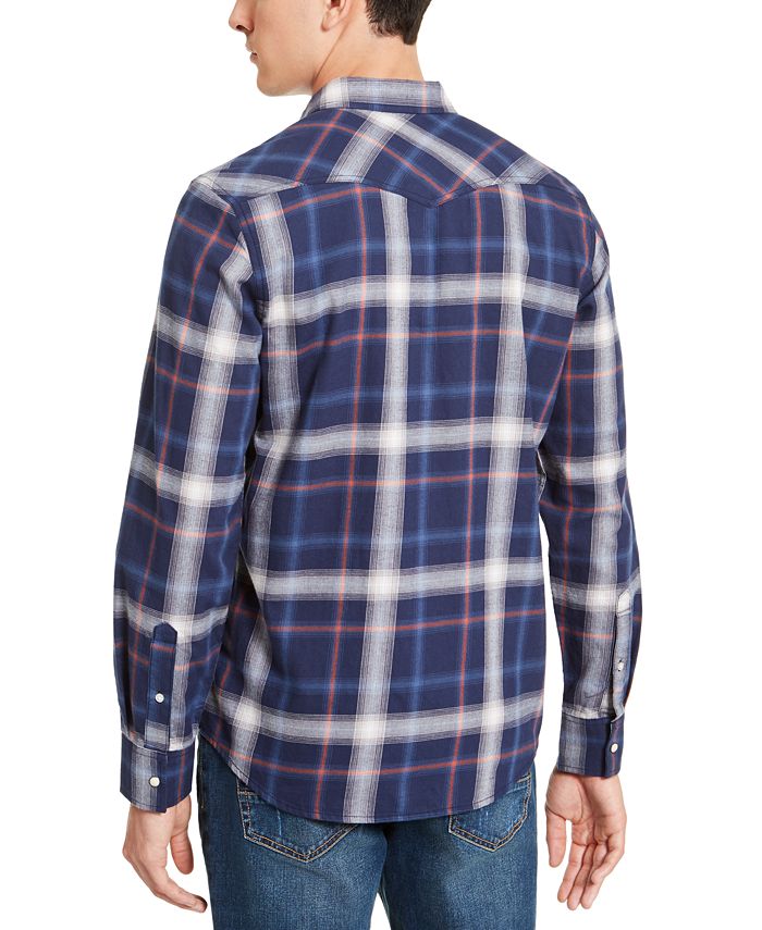 American Rag Men's Plaid Western Shirt, Created for Macy's & Reviews ...