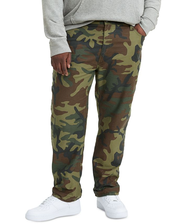 Levi's Men's Big and Tall 541 Athletic Fit Camo Jeans - Macy's