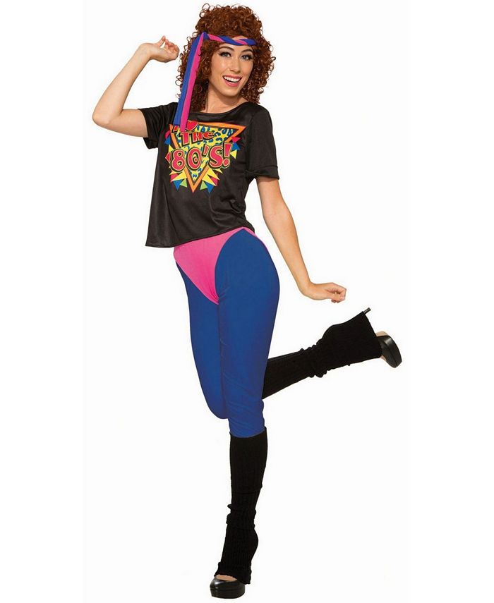 BuySeasons Women's 80's Workout Diva Adult Costume - Macy's