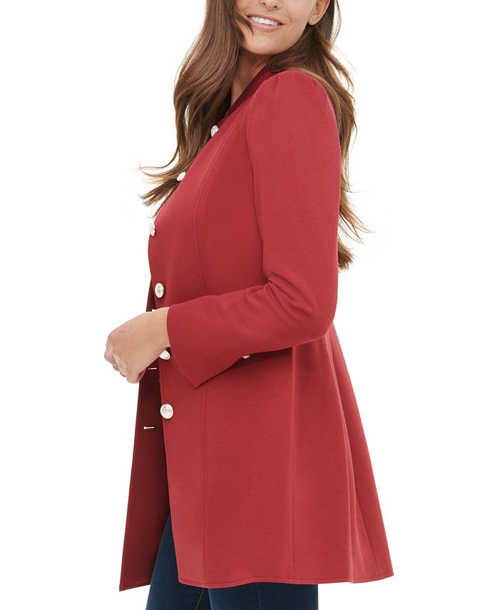 Tommy Hilfiger MandarinCollar Topper Jacket Macy's