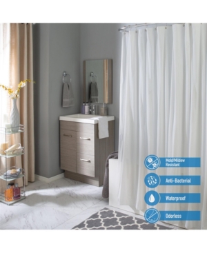 Bath Bliss 2 Pack Heavy Weight Shower Liner Bedding