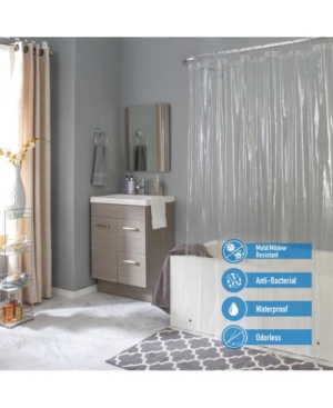 Bath Bliss 2 Pack Heavy Weight Shower Liner Bedding