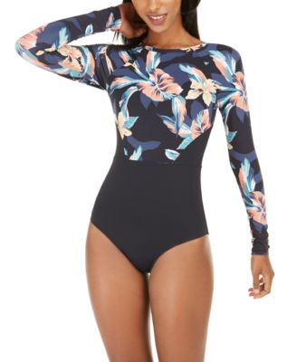 1 piece swimsuit with sleeves