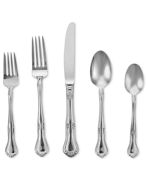 Gorham Flatware 18/10, Valcourt 5Piece Place Setting & Reviews