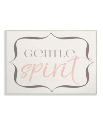 Elegant Gentle Spirit Wall Plaque Art, 10" x 15"