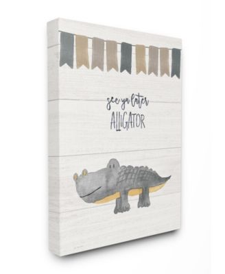 Stupell Industries See Ya Later Alligator Art Collection Reviews All Wall Decor Home Decor Macy S