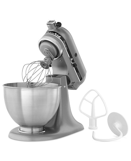KitchenAid KSM75 4.5 Qt. Classic Plus Stand Mixer & Reviews Small