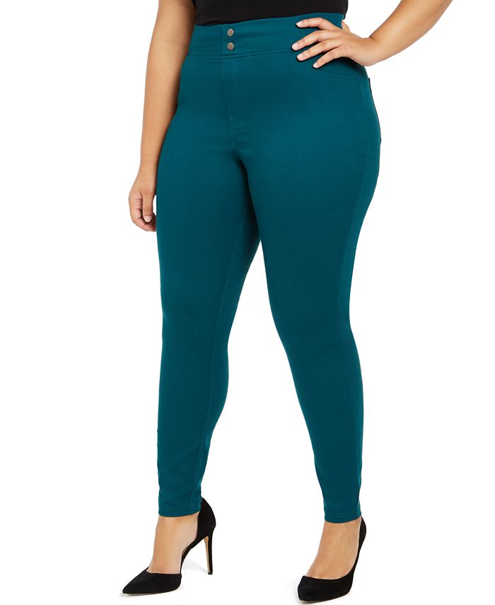 HUE Womens Plus Size Ultra Leggings With Wide Waistband Style
