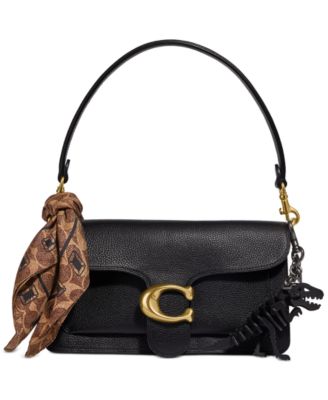 coach tabby leather shoulder bag