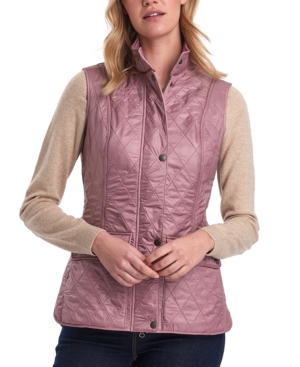 Barbour Quilted Fleece Lined Vest In Rose Bay Olive Modesens