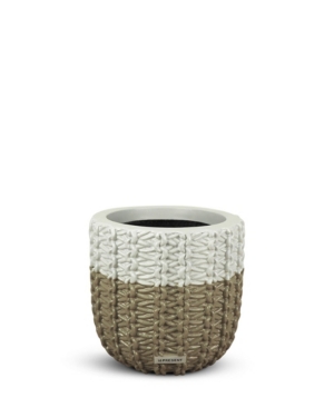 Le Present Basket Fiberglass Planter 15