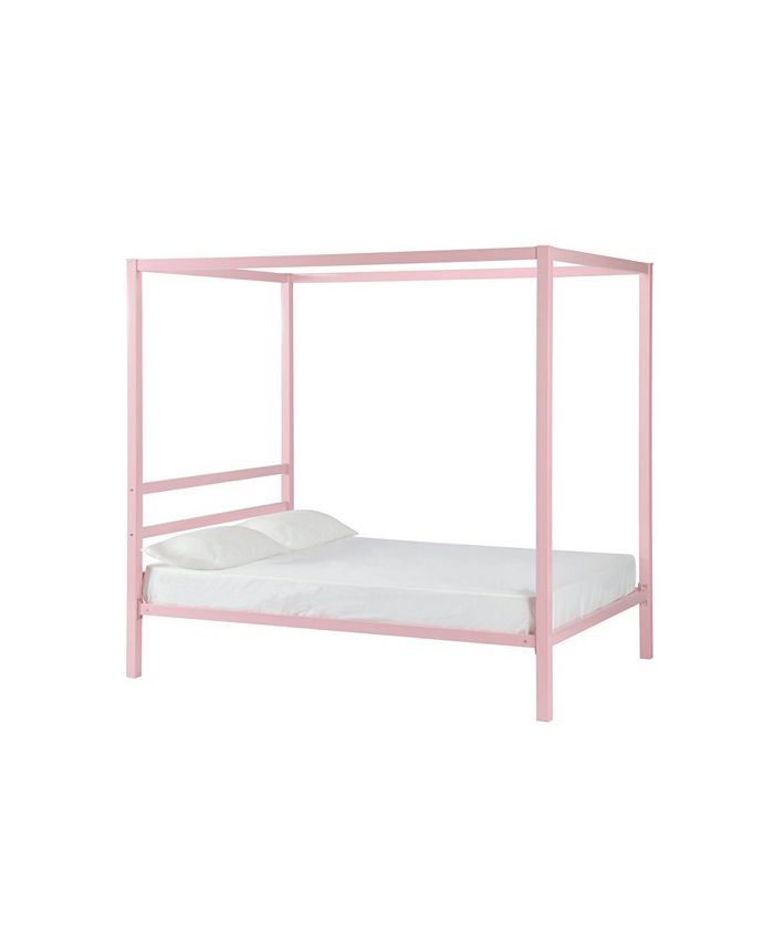 EveryRoom Cara Metal Canopy Bed, Full Size Macy's