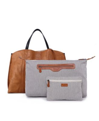 Women's Genuine Leather Forest Island Tote Bag