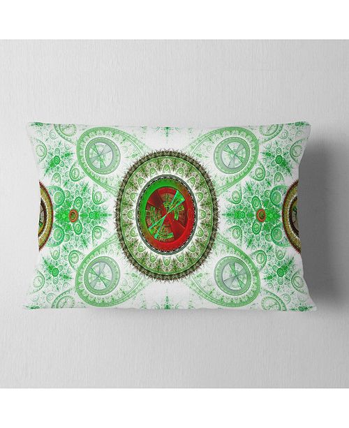 Design Art Designart Light Green Psychedelic Relaxing Art Abstract