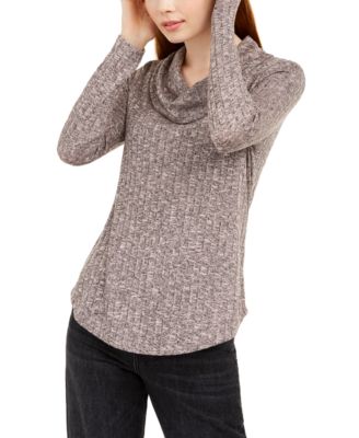 BCX - Juniors' Cowl-Neck Sweater