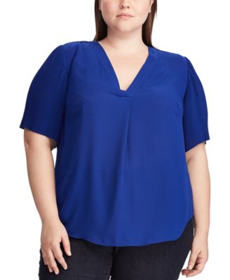 Lauren Ralph Lauren - Plus Size Georgette Top