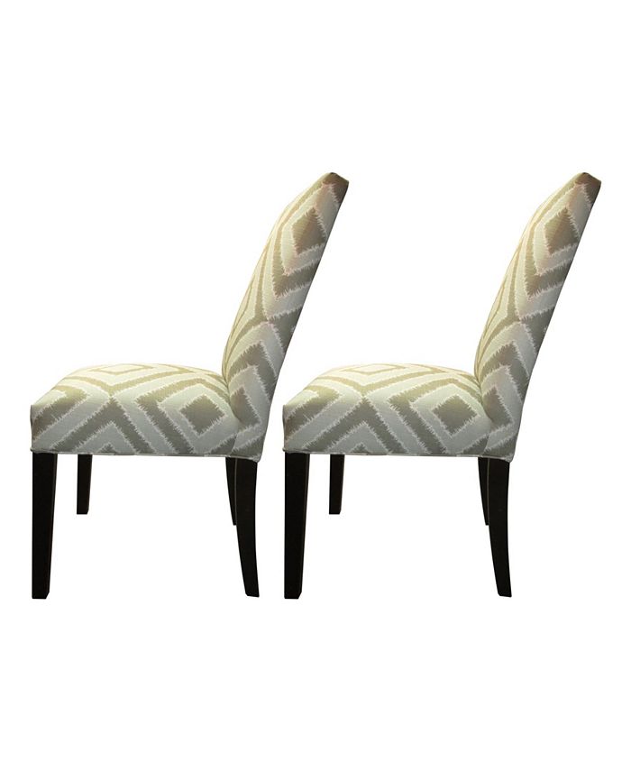 Sole Designs Nouvea Upholstered Dining Chair Set, Set of 2 Macy's