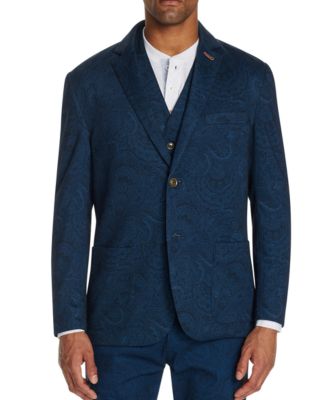 Tallia - paisley knit blazer