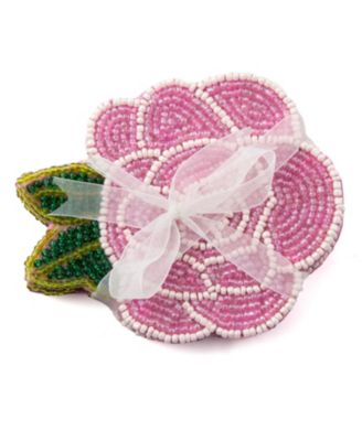 Thirstystone - S/4 Beaded Coasters