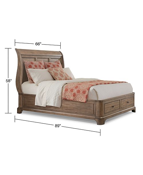 Furniture Gunnison Solid Wood Queen Storage Bed Reviews