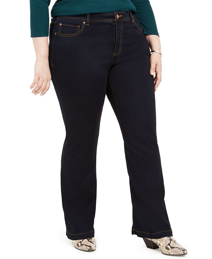 INC International Concepts Plus Size Bootcut Jeans, Created for Macy's &  Reviews - Jeans - Plus Sizes - Macy's