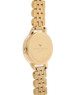 Women's Gold-Tone Stainless Steel Bracelet Watch 30mm