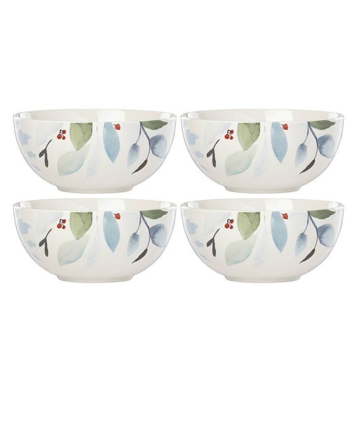 Lenox Frosted Pines Appetizer Bowls, Set of 4 Macy's