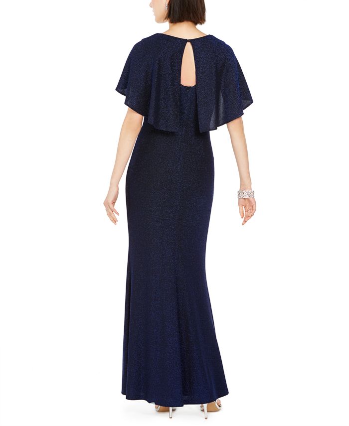 Jessica Howard Capelet Gown - Macy's
