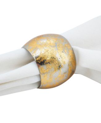 Texture Design Napkin Ring, Set of 4