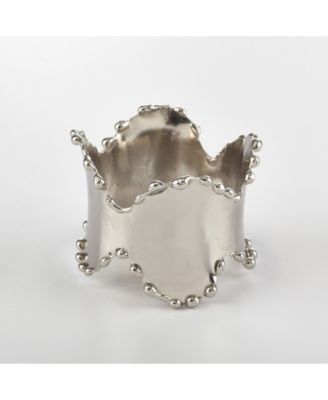 Napkin Ring Collection Classic Design Napkin Ring Set of 4, 2.5" x 1"