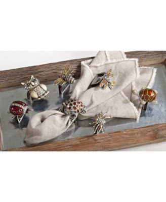 Ladybug Napkin Ring, Set of 4