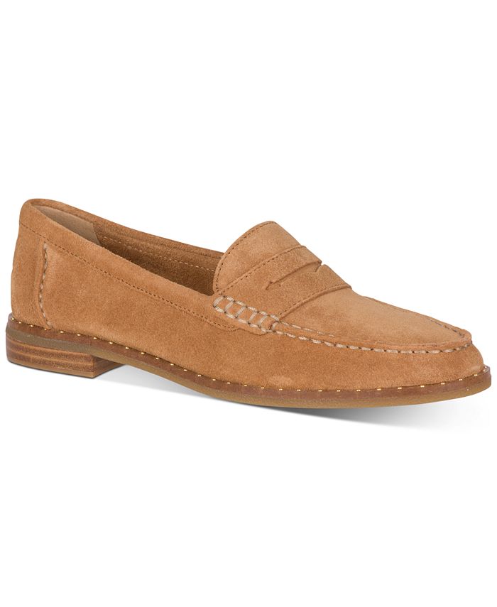 Sperry Women s Seaport Stud Trim Penny Loafers Macy s