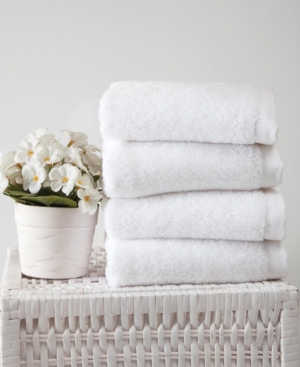 Ozan Premium Home Horizon Hand Towel 4-pc. Set Bedding In White
