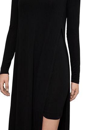 BCBGMAXAZRIA Kabrina Asymmetrical Turtleneck Dress Macy s