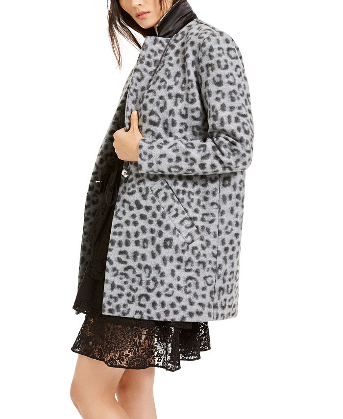 michael kors animal print coat TGS A.A