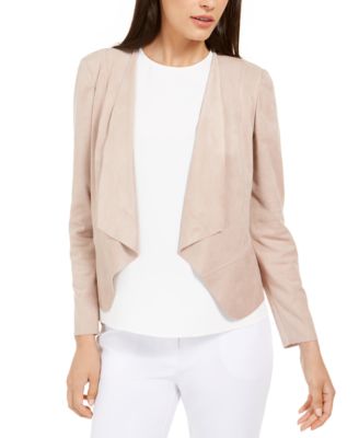 anne klein suede jacket