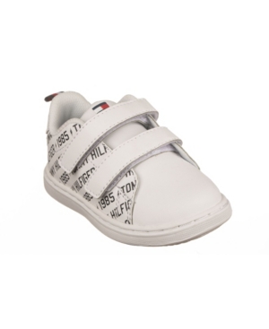 TOMMY HILFIGER TODDLER BOYS ICONIC COURT LOGO TODDLER SNEAKERS