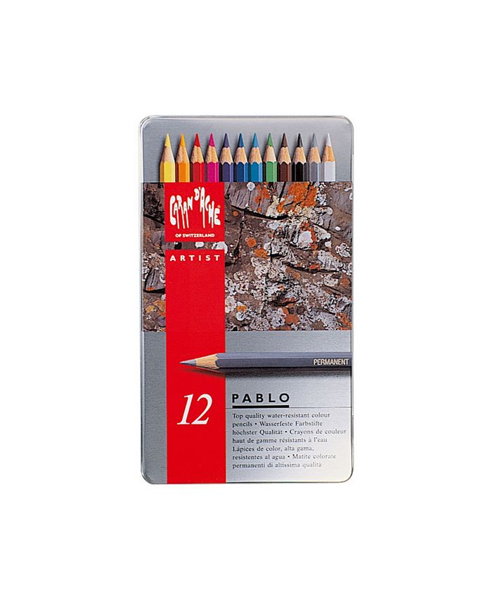 Caran D'Ache Pablo Coloured Pencils - Set Of 12 | The Hamilton Pen Company