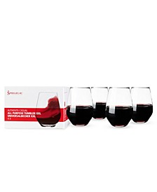 Authentis Wine Glasses, Set of 4, 22.4 Oz