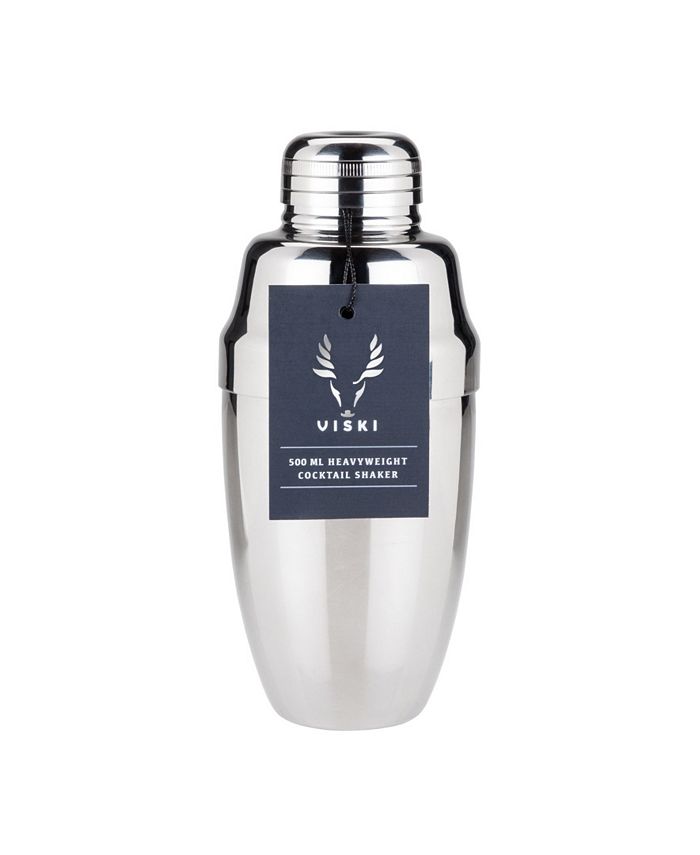 Viski Professional Shaker In Acciaio Inox – 800 Ml – A Chiusura Rapida – Per Barman Professionisti