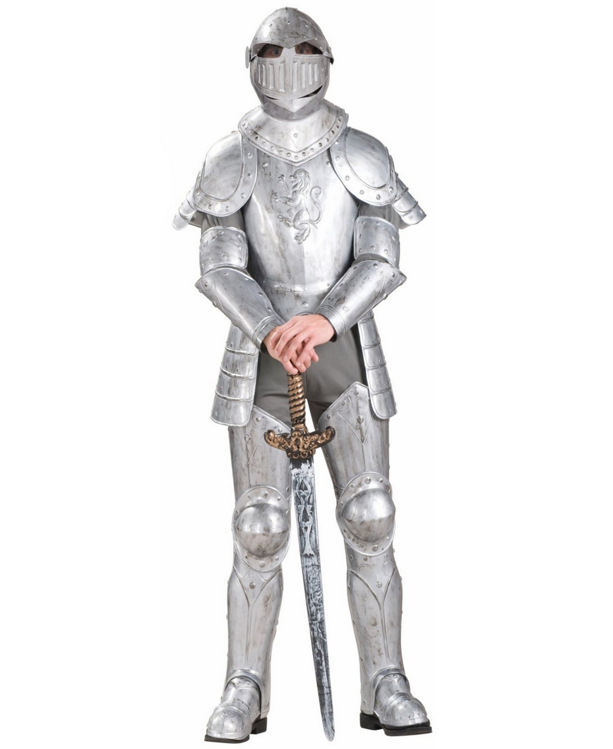 Buy Seasons Men's Knight in Shining Armor Costume - Gray
