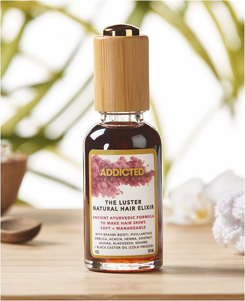 Addicted Beauty The Luster Natural Hair Elixir Reviews Beauty
