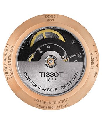Tissot - Men's Swiss Automatic T-Race Swissmatic Black Rubber Strap Watch 49mm